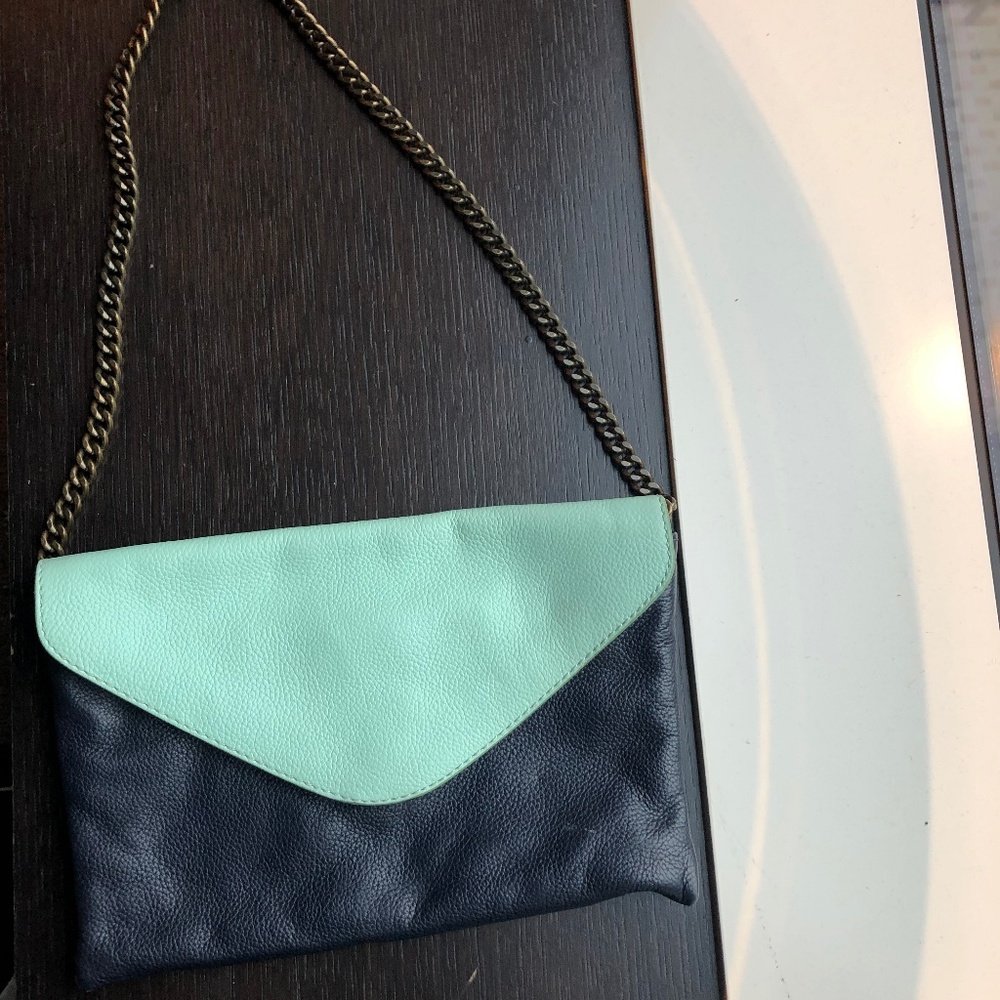 J Crew Clutch - Two Tone Envelope Bag